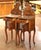 Pair of Early 20th Century French Louis XV Walnut Marble-Top Bedside Tables For Sale - Image 4 of 10