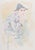 Michel CIRY (1919-2018) Harlequin Original color lithograph Signed in the plate On BFK Rives wove paper, 44 x 63 cm...