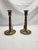 1960's Tilting Brass Candlestick Holders With Drip Tray & Holder - A Pair For Sale - Image 6 of 11