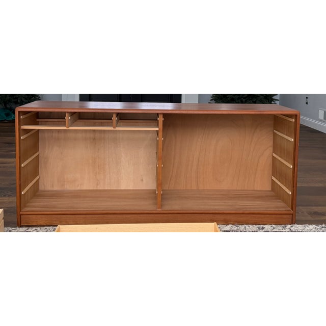 Vintage Danish Modern Teak 10-Drawer Dresser by Nordisk Andels-Eksport (Denmark) For Sale - Image 14 of 16