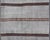 Tribal Vintage Turkish Kilim Rug in Gray With Dark Brown Horizontal Stripe 2'10 X 3'0 For Sale - Image 3 of 8
