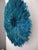 Mid-Century Modern Turquois Juju Hat For Sale - Image 3 of 6