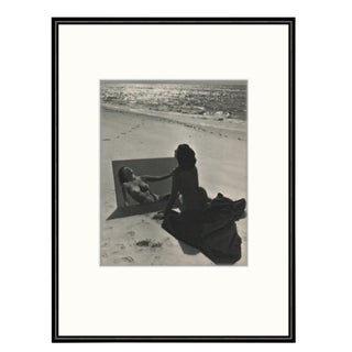 1950s France Andre De Dienes Black & White Nude Photograph For Sale