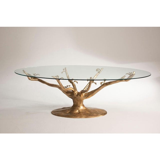 Tree Brass Sculpture Table from Pescetta For Sale - Image 12 of 14