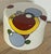 Mid-Century Modern 1990s Cabaret by Tiffany Frank Lloyd Wright-Inspired Sugar Bowl/Trinket Box With Lid For Sale - Image 3 of 7