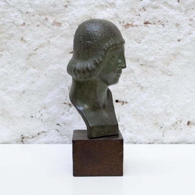 Art Deco Fidel Girona Sculpture, 1930 For Sale - Image 4 of 14