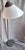Vintage Fluke Floor Lamp with White Plastic Shade, 2000s For Sale - Image 4 of 8