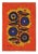 Mid-century screen-printed wall hanging. Signed by the german artist Traute Sänger Unused, very rare find in this...