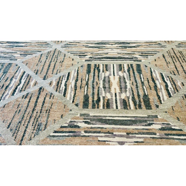 Modern Nepalese Jute Haze Tamarian Rug For Sale In Los Angeles - Image 6 of 8