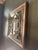 Art Deco Uttermost Piazzale Antique Gold Square Geometric Wall Mirror 30x30x2 For Sale - Image 3 of 3