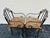 Late 20th Century Mario Papperzini Style Iron Bronze Dining Chairs- Set of 4 For Sale - Image 9 of 11