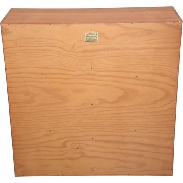 Wood Bookcase in Oregon Pine by Mogens Koch, 1970s For Sale - Image 7 of 10