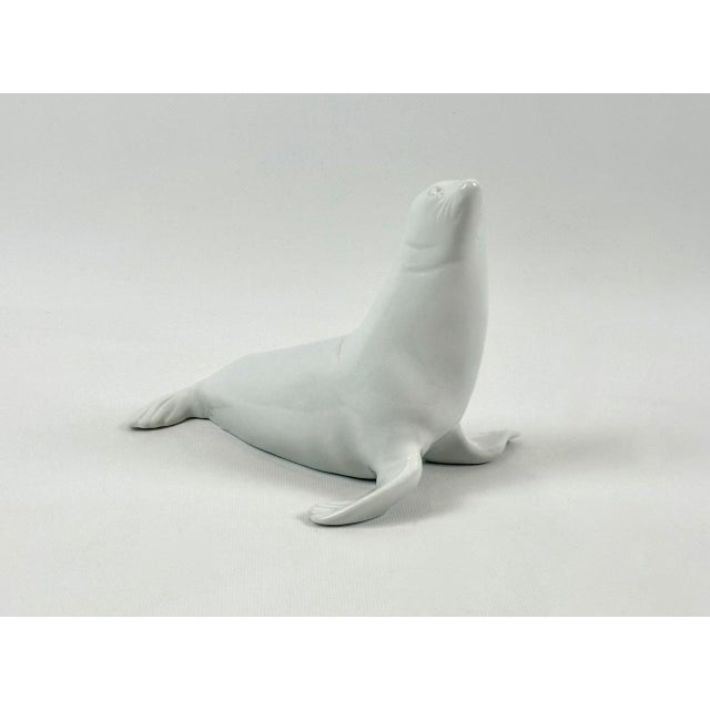 Porcelain Seal Figurine from Royal Dux, 1960s For Sale - Image 6 of 6