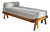 Vintage Mascheroni Daybed Design Mangiarotti Morassutti 1950s For Sale