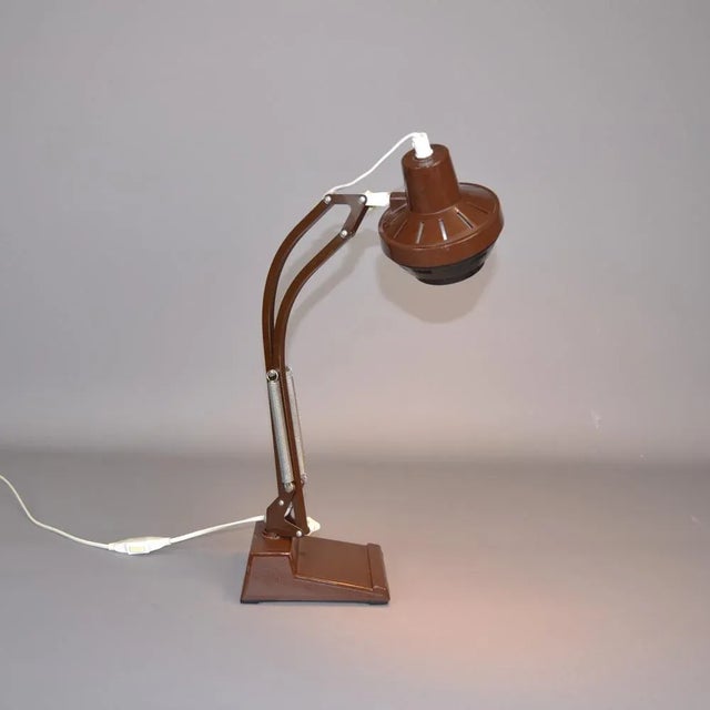 Swedish Ledu Desk Lamp, 1970s For Sale - Image 3 of 10