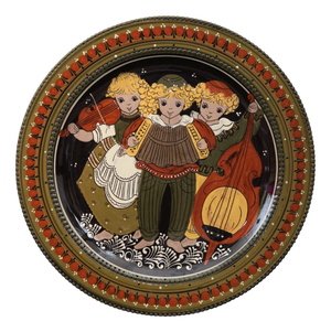 Swiss Ceramic Wall Plate by Kohler Biel Pottery, 1950s