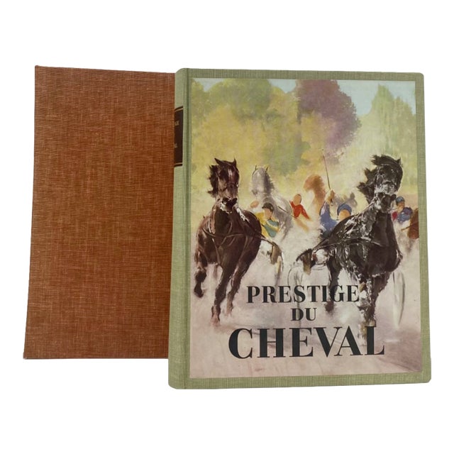 Prestige Du Cheval 1951 Pierre Bruneteau First Edition Horse Book For Sale