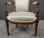 Louis XVI Cabriolet Chair in Beechwood, 1700s For Sale - Image 16 of 18