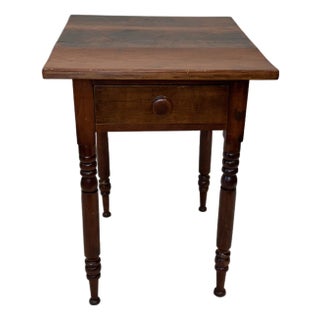 18th Century Early American Side Table For Sale