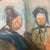 Original c.1955-1960 Mid-Century Figurative Abstract Expressionist Framed Oil Painting For Sale - Image 4 of 12