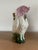 Antique White 19th Century Ceramic Majolica Bird Cockatoo Pitcher For Sale - Image 8 of 11