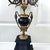 Metal Antique Italian Neoclassical Gilt Bronze & Solid Black Marble Candelabra – Brevettato For Sale - Image 7 of 10