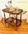 Wood Mid-Century Brass and Wood Serving Cart by Josef Frank for Svenskt Tenn, 1950s For Sale - Image 7 of 15