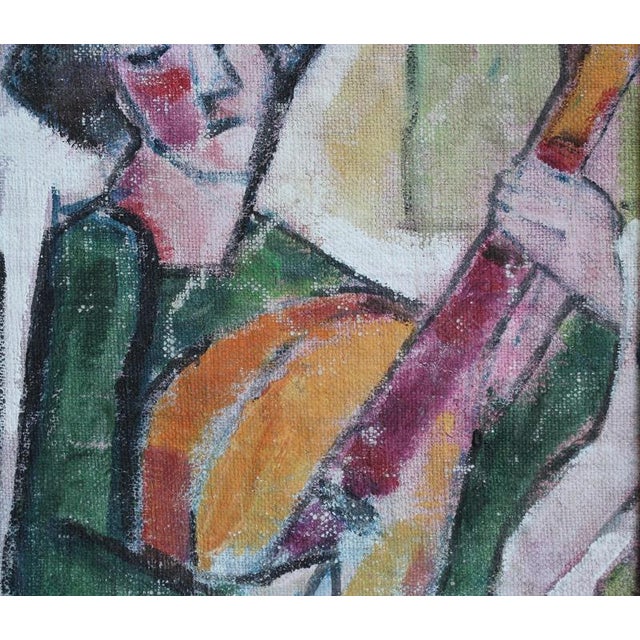 Hidden Portraits VIII, 1980s, Acrylic on Canvas, Framed For Sale - Image 6 of 15