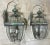 Pair of Vintage Solid Brass Wall Lantern For Sale - Image 9 of 11