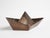 Modern Silver-Plated Paper Boat Sculpture, Paola C. By Aldo Cibic Italy 1980s For Sale - Image 14 of 17