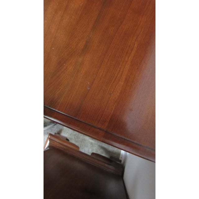 Pair James Sterling Mahogany Nightstands Tables Designer For Sale - Image 9 of 10