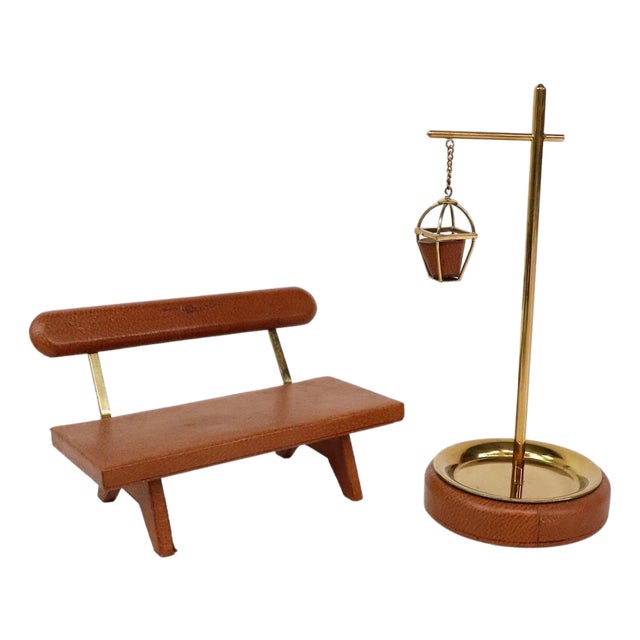 1970s Rare Cigar Case in Bench Form For Sale