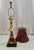 Metal Vintage John Richard Pagoda Style Column Table Lamp For Sale - Image 7 of 8