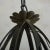 1920s Large + Elegant French Iron Work Chandelier, 1920s For Sale - Image 5 of 11