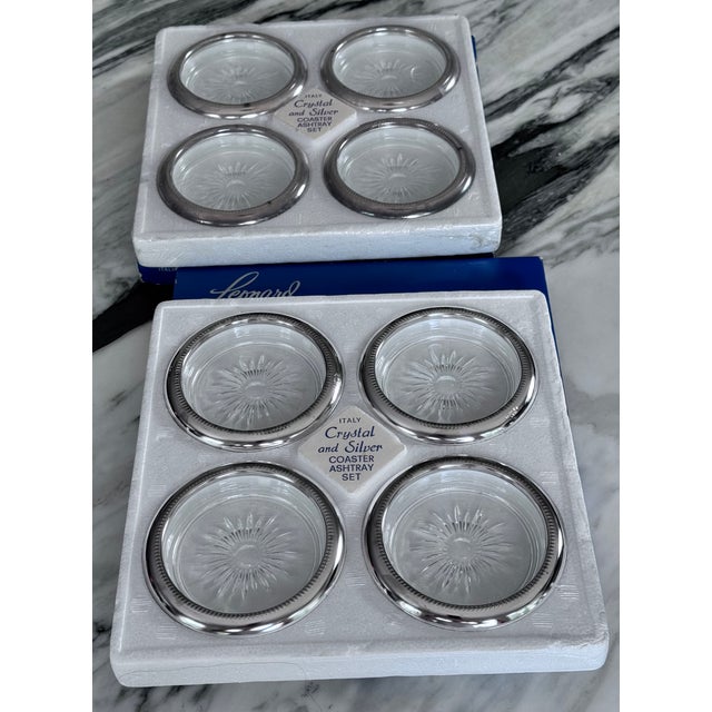 This set will arrive in their original vintage boxes in unused condition! Variable in form and function, these glass...