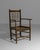19th Century English Yorkshire Oak Spindle-Back Armchair For Sale - Image 4 of 18