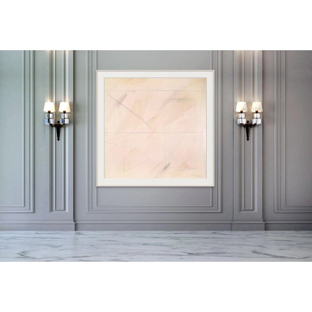 More Afterthoughts 3 Nick Wallis Date: circa 1980 Oil on Canvas, Signed l.r. Size: 60 x 60 in. (152.4 x 152.4 cm)