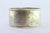 Hammered Silver Napkin Ring with Engraved Floral Motifs For Sale - Image 6 of 7