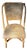 Vintage Rattan French Bistro Accent Chair For Sale