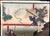 Paper Antique Utagawa Kuniyoshi Triptych Tameshi Strong Bow Rare Warrior Print Japanese Woodblock For Sale - Image 7 of 10
