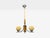 Swedish Art Deco, Pendant Light or Chandelier, Cord, Glass, Chrome, Sweden, 1930s An interesting Art Deco style pendant...