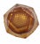 Murano Glass Sommerso Vintage Amber Sommerso Faceted Glass Bowl / Ashtray, Attributed to Murano, Circa 1960s–1970s For Sale - Image 4 of 4