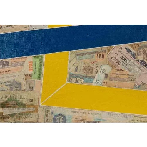 Modern Mario Padovan, Composition, Mixed Media, 1970s For Sale - Image 3 of 6