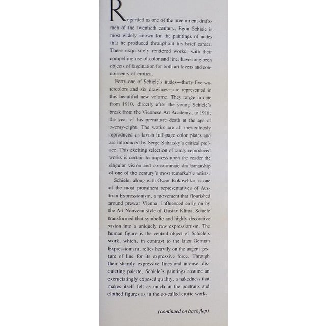 1980s Vintage 20th Century Signed Egon Schiele Expressionist Female Figural Lithographs - Set of 3 For Sale - Image 5 of 6