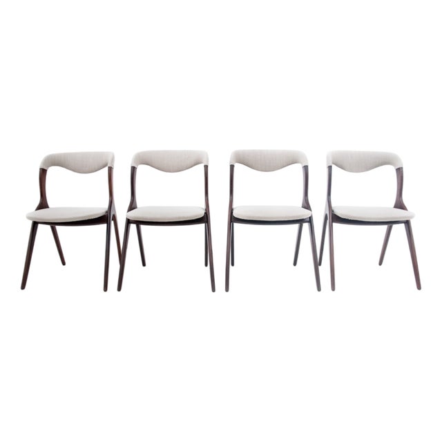 Chairs, Denmark, 1960s, Set of 4 For Sale