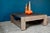 Brutalist Coffee Table in Slate and Wood For Sale - Image 13 of 16