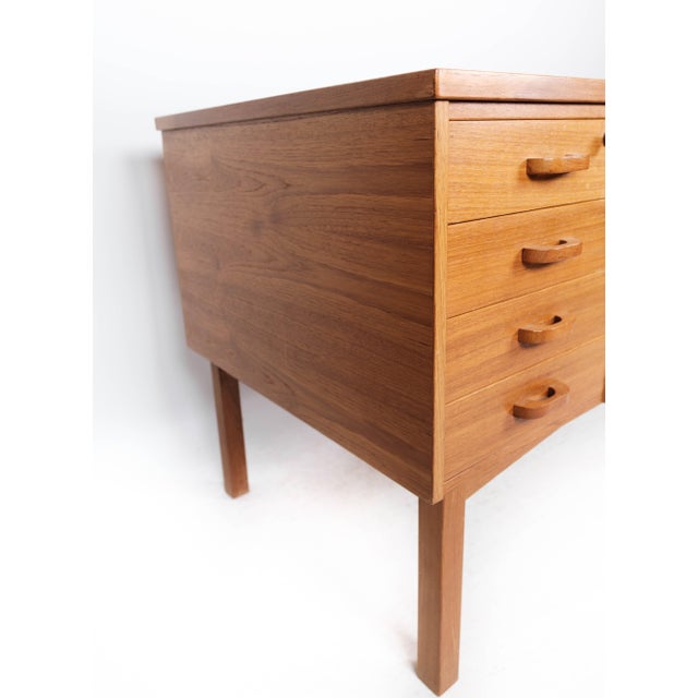 Wood Danish Teak Desk, 1960s For Sale - Image 7 of 17