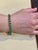 2010s 12 Carat Natural Emerald & 2.8 Carat Diamond Tennis Bracelet 14 Kt Yellow Gold For Sale - Image 5 of 18