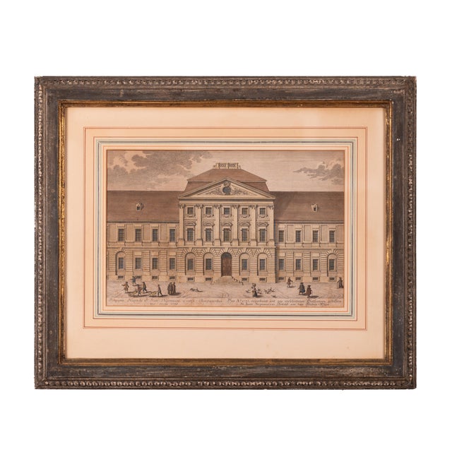 Traditional Salomon Kleiner - Viennese Architectural Engravings, c.1740 For Sale - Image 3 of 8