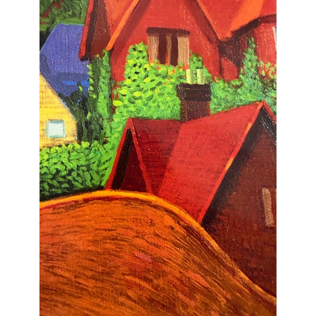 David Hockney (1937-2026), The Road to York Through Sledmere, 1997, copyright David Hockney, Printed in the UK